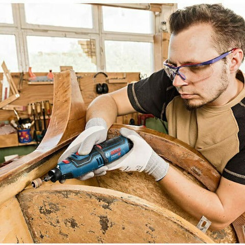 Bosch GRO 12V-35 Professional Περιστροφικό Πολυεργαλείο 12V Solo με Ρύθμιση Ταχύτητας