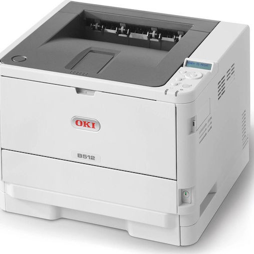 OKI B512dn Ασπρόμαυρος Εκτυπωτής LED με Mobile Print