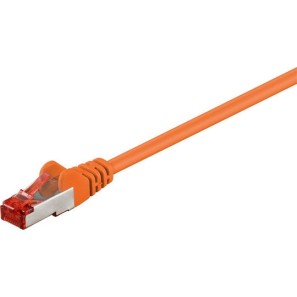 Goobay S/FTP Cat.6 Καλώδιο Δικτύου Ethernet 5.0m Πορτοκαλί 1τμχ
