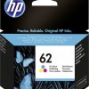 HP 62 Γνήσιο Μελάνι Εκτυπωτή InkJet Πολλαπλό (Color) (C2P06AE)