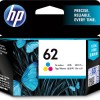 HP 62 Γνήσιο Μελάνι Εκτυπωτή InkJet Πολλαπλό (Color) (C2P06AE)
