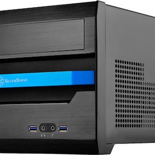 Silverstone Sugo SG12 Mini Tower Κουτί Υπολογιστή Μαύρο