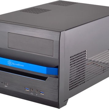 Silverstone Sugo SG12 Mini Tower Κουτί Υπολογιστή Μαύρο