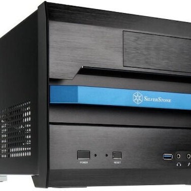 Silverstone Sugo SG12 Mini Tower Κουτί Υπολογιστή Μαύρο