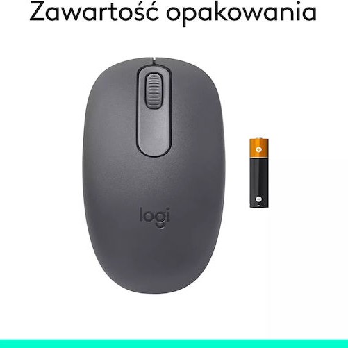 Logitech M196 Ασύρματο Bluetooth Ποντίκι Graphite