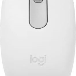 Logitech M196 Ασύρματο Bluetooth Ποντίκι Off White