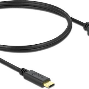 DeLock 83601 USB 2.0 Cable USB-C male - USB-B Μαύρο 1m (83601)