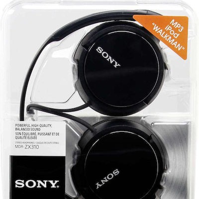 Sony MDR-ZX310 Ενσύρματα On Ear Ακουστικά Μαύρα