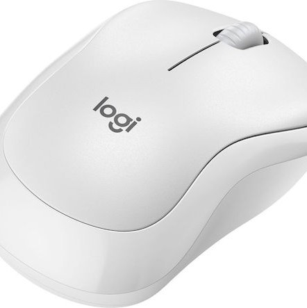 Logitech M240 Silent Ασύρματο Bluetooth Ποντίκι Off-White