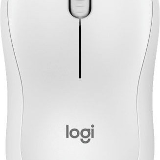 Logitech M240 Silent Ασύρματο Bluetooth Ποντίκι Off-White