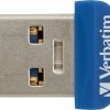 Verbatim Store 'n' Stay Nano 64GB USB 3.0 Stick Μπλε