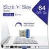 Verbatim Store 'n' Stay Nano 64GB USB 3.0 Stick Μπλε