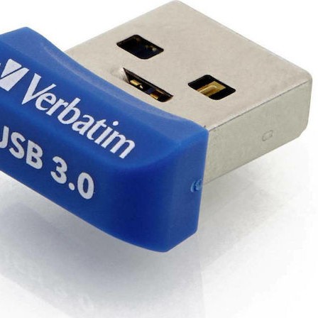 Verbatim Store 'n' Stay Nano 64GB USB 3.0 Stick Μπλε