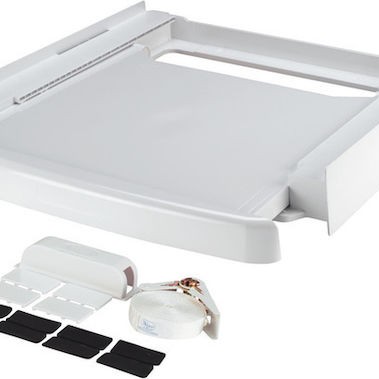 Wpro Universal Stacking Kit Συνδετικό Πλυντηρίου/Στεγνωτηρίου από Μέταλλο με Συρτάρι 62.5x57.5εκ. 484000008436