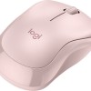 Logitech M240 Silent Ασύρματο Bluetooth Ποντίκι Ροζ