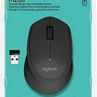 Logitech M280 Ασύρματο Ποντίκι Μαύρο