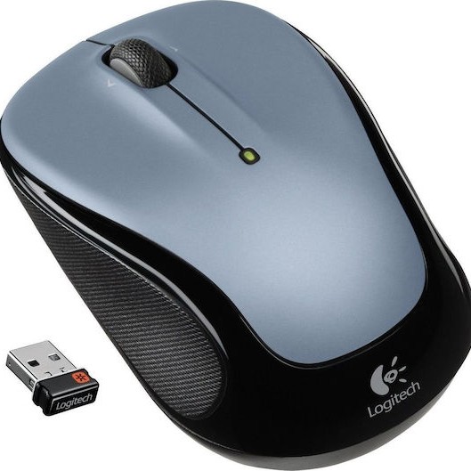 Logitech M325 Ασύρματο Mini Ποντίκι Light Silver