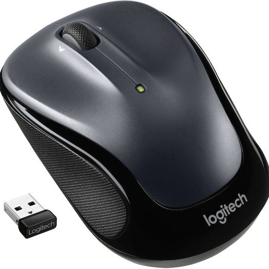 Logitech M325s Ασύρματο Mini Ποντίκι Dark Silver