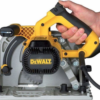 Dewalt -QS Δισκοπρίονο 1300W με Ρύθμιση Ταχύτητας και με Σύστημα Αναρρόφησης