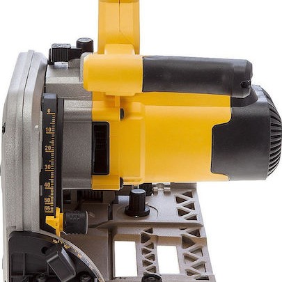 Dewalt -QS Δισκοπρίονο 1300W με Ρύθμιση Ταχύτητας και με Σύστημα Αναρρόφησης