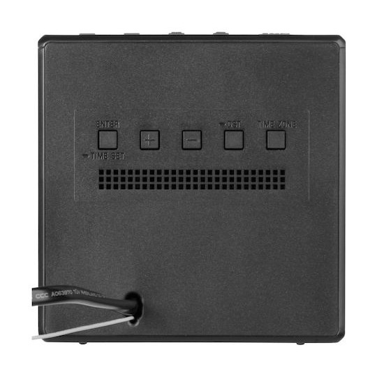 Sony Επιτραπέζιο Ψηφιακό Ρολόι με Ξυπνητήρι & Ραδιόφωνο Black ICF-C1B