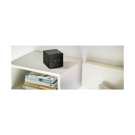 Sony Επιτραπέζιο Ψηφιακό Ρολόι με Ξυπνητήρι & Ραδιόφωνο Black ICF-C1B