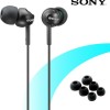 Sony MDR-EX110AP In-ear Handsfree με Βύσμα 3.5mm Μαύρο