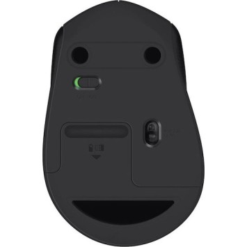 Logitech M330 Silent Plus Ασύρματο Ποντίκι Μαύρο