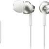 Sony MDR-EX110AP In-ear Handsfree με Βύσμα 3.5mm Λευκό