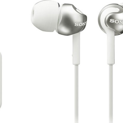 Sony MDR-EX110AP In-ear Handsfree με Βύσμα 3.5mm Λευκό