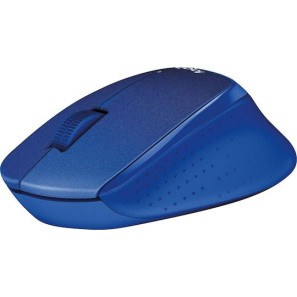 Logitech M330 Silent Plus Ασύρματο Mini Ποντίκι Μπλε