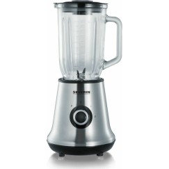 Severin Μπλέντερ για Smoothies με Γυάλινη Κανάτα 1lt 500W Inox SM 3737