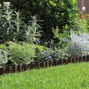 Gardena Πλαστικό Ρολό Περίφραξης σε Μαύρο Χρώμα 9cm x 9m