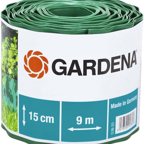 Gardena Πλαστικό Ρολό Περίφραξης σε Πράσινο Χρώμα 15cm x 9m