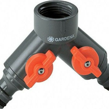 Gardena 00940-20 Διανομέας Ποτίσματος με Διακόπτη 33.3mm Πορτοκαλί