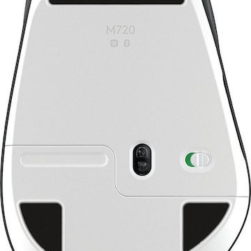 Logitech M720 Triathlon Ασύρματο Bluetooth Ποντίκι Μαύρο