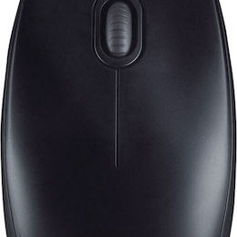 Logitech M90 (910-001793) Ενσύρματο Ποντίκι Dark Grey