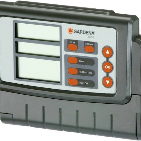 Gardena Classic 6030 Προγραμματιστής Ποτίσματος Ρεύματος 6 Στάσεων