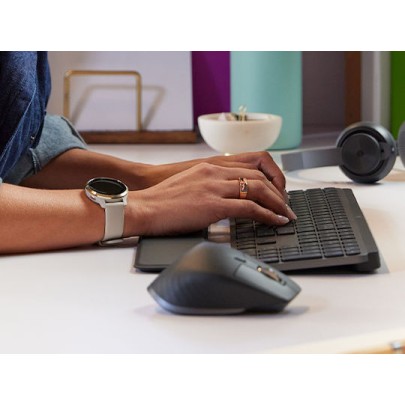 Logitech MX Master 3S For Business Ασύρματο Εργονομικό Bluetooth Ποντίκι Space Gray