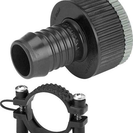 Gardena 01513-20 Σύνδεσμος Ρακόρ 19mm Μαύρο