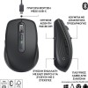 Logitech MX Anywhere 3S Ασύρματο Bluetooth Ποντίκι Graphite