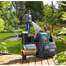 Gardena 01760-20 Μονοβάθμιο Μονοφασικό Πιεστικό Συγκρότημα Νερού Χωρίς Δοχείο 1300W