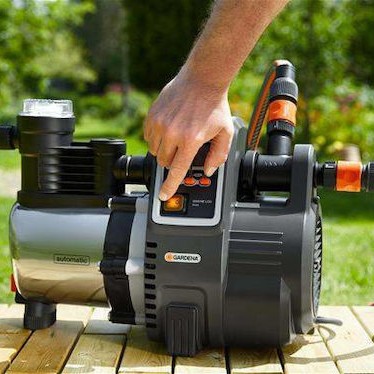 Gardena 01760-20 Μονοβάθμιο Μονοφασικό Πιεστικό Συγκρότημα Νερού Χωρίς Δοχείο 1300W