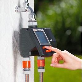 Gardena C2030 Duo Plus Προγραμματιστής Ποτίσματος Μπαταρίας 2 Στάσεων 1τμχ