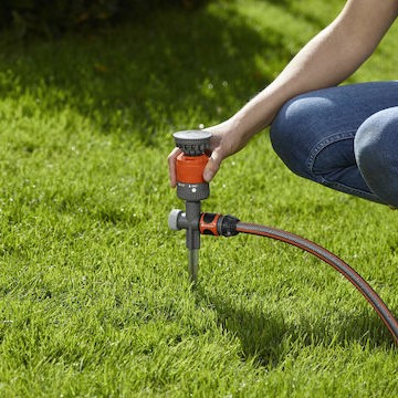 Gardena Vario Comfort Μπεκ με Μέγιστη Γωνία Ρίψης 90° Μαύρο 01948-20