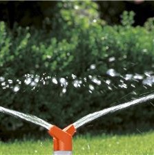 Gardena Rose Foxtrot Classic Καρφωτό Μπεκ με Μέγιστη Γωνία Ρίψης 360° 01953-20