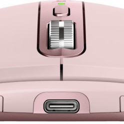 Logitech MX Anywhere 3S Ασύρματο Bluetooth Ποντίκι Ροζ