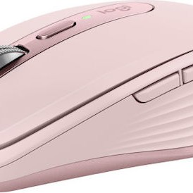 Logitech MX Anywhere 3S Ασύρματο Bluetooth Ποντίκι Ροζ