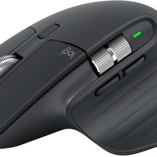 Logitech MX Master 3S Ασύρματο Εργονομικό Bluetooth Ποντίκι Graphite