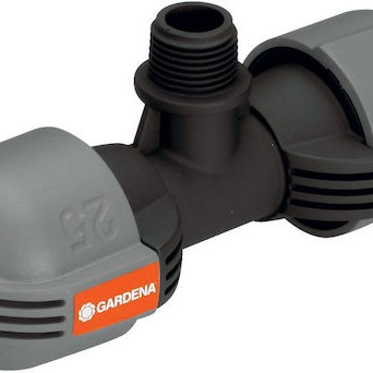 Gardena 02786-20 Ταφ Σωλήνων Ποτίσματος με Αρσενικό Σπείρωμα 13mm
